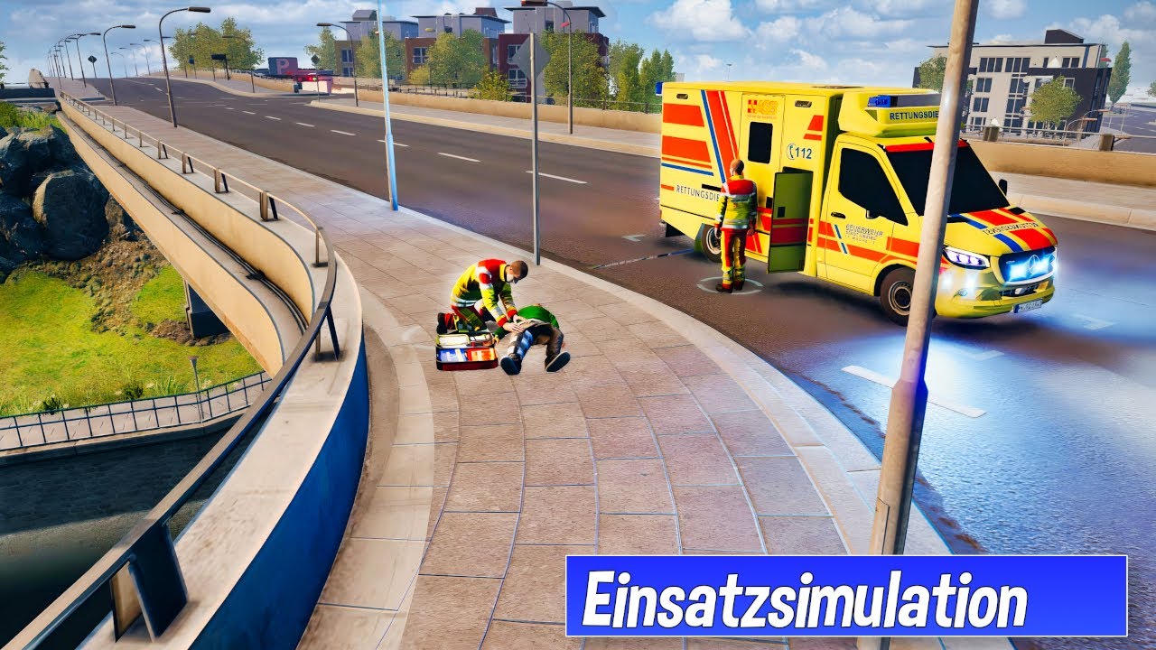 Emergency 20 | Rettungseinsatz: Beinbruch | Map Linzing | Einsatzsimulation