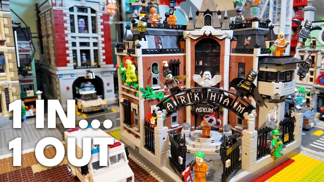Placing Arkham Asylum in the LEGO City