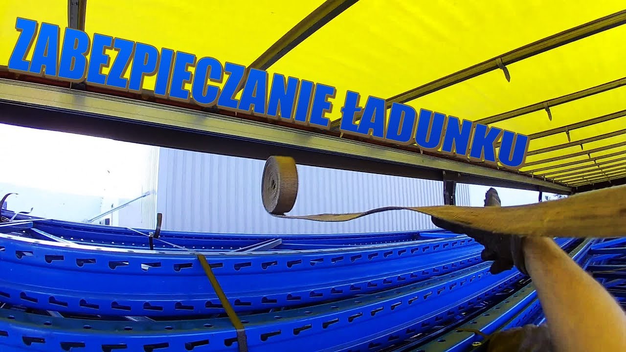 Praca na firance [2/5] Zabezpieczanie ładunku | KrychuTIR™