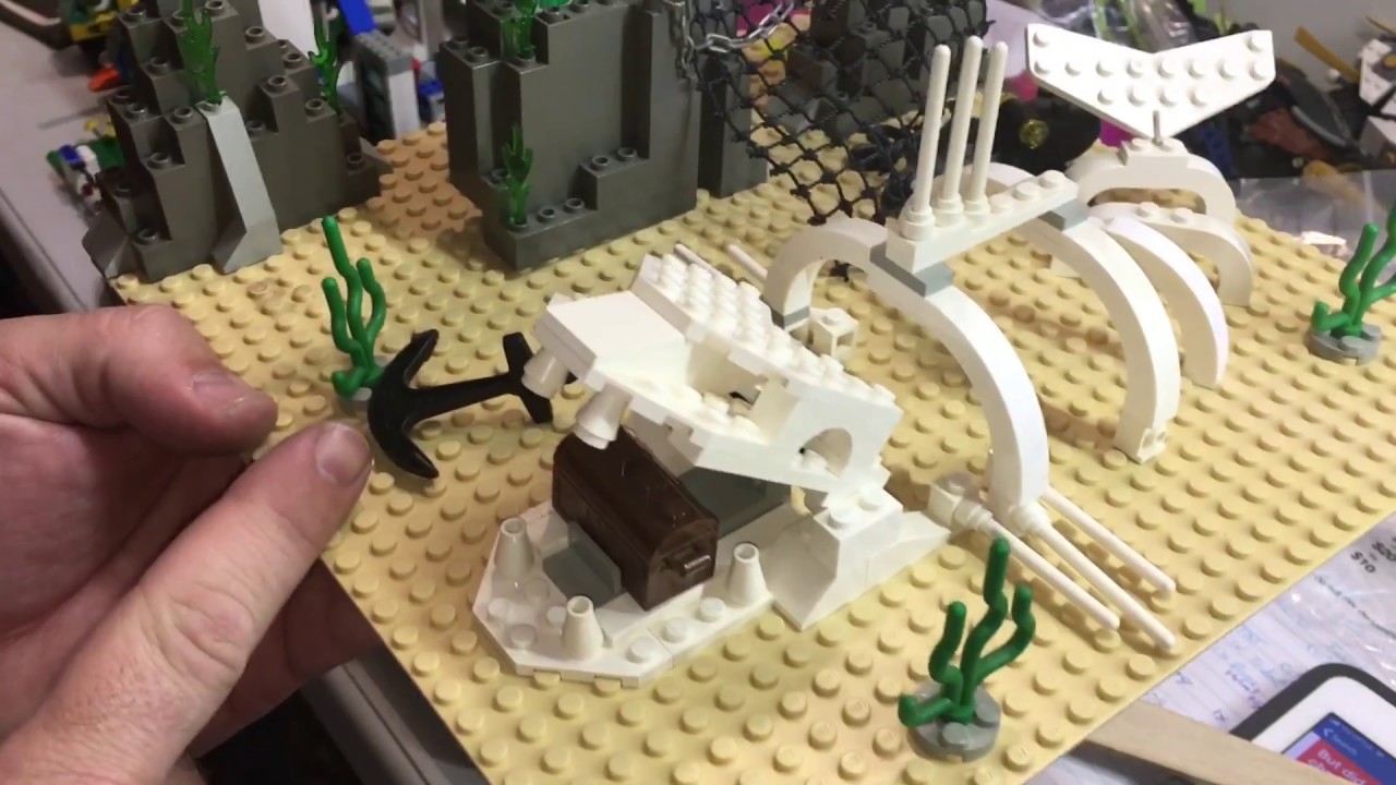 Vintage Lego Review on set 6559 Deep Sea Bounty.