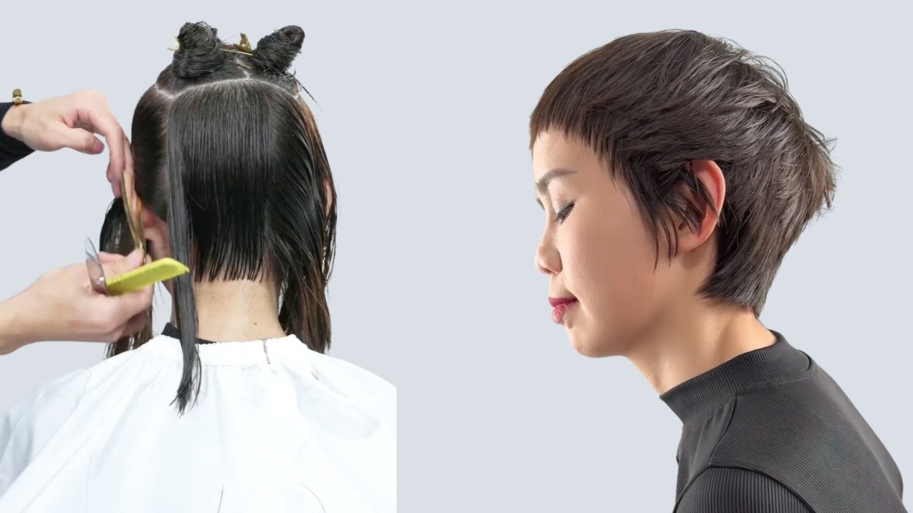 最新動感超短髮，快速教你 The latest dynamic super short hair, teach you quickly