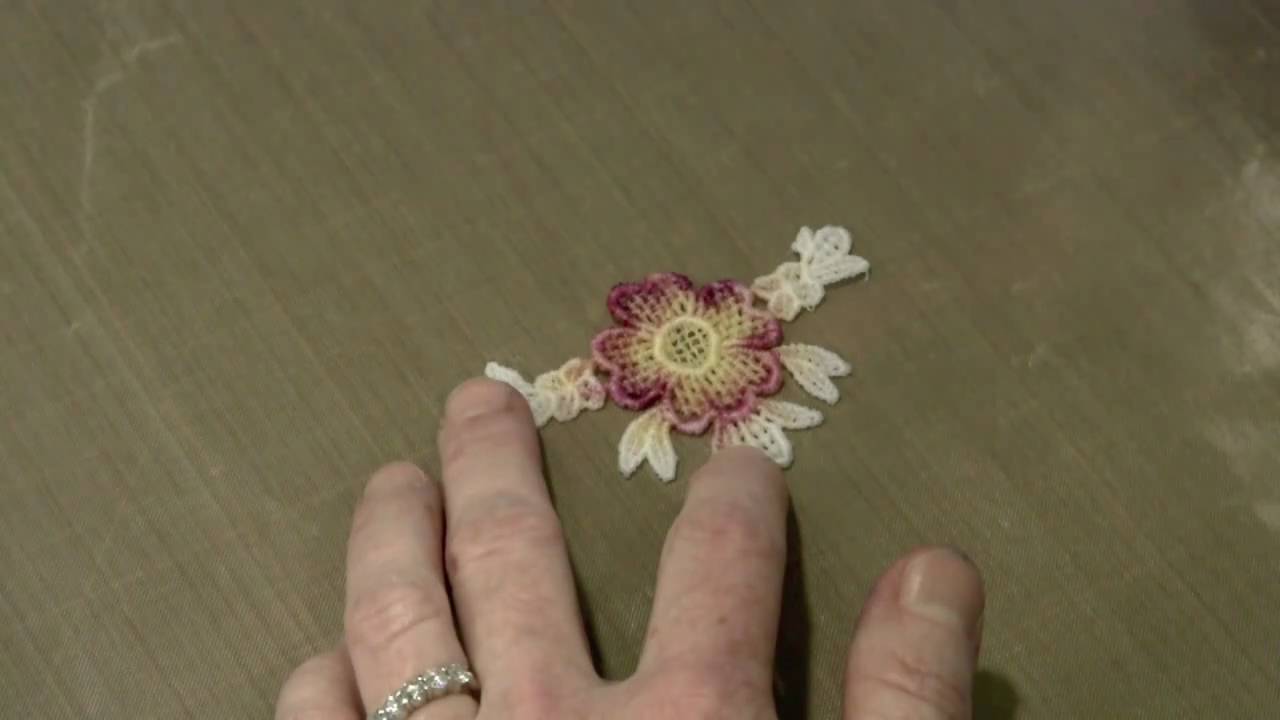 Venise Lace "Dyeing", Part II - Three More Ideas by Joggles.com