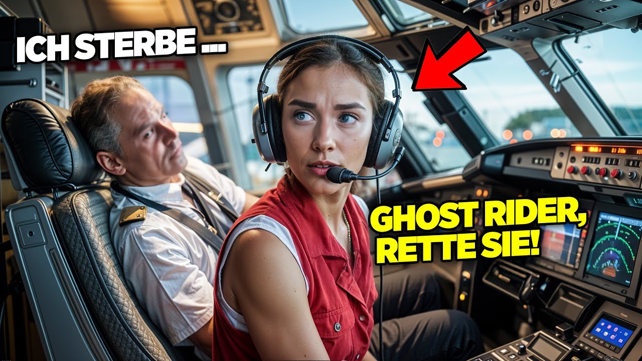 Sie war nur eine Pilotin bis Turbulenzen kamen und die letzten Worte des Captains ‚Ghost Rider waren