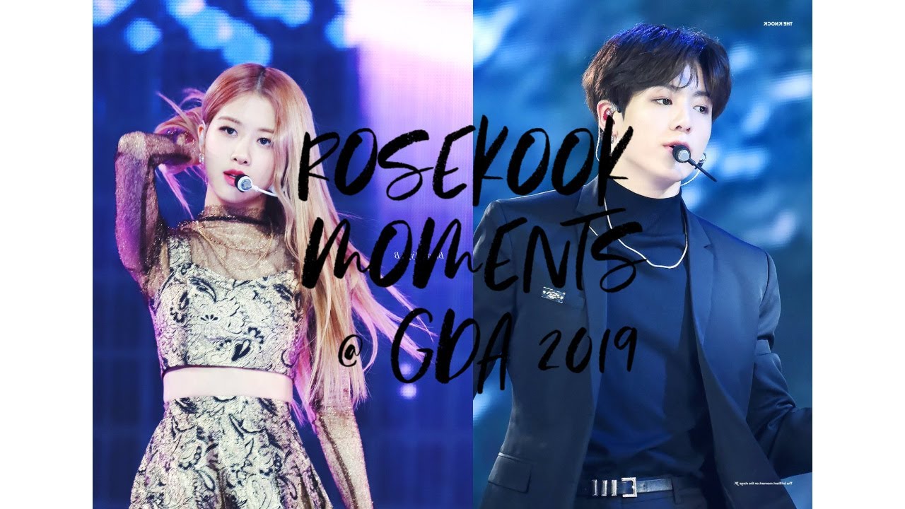 ♡ ROSEKOOK MOMENTS @ GDA 2019 / TILL THE END OF TIME  ♡