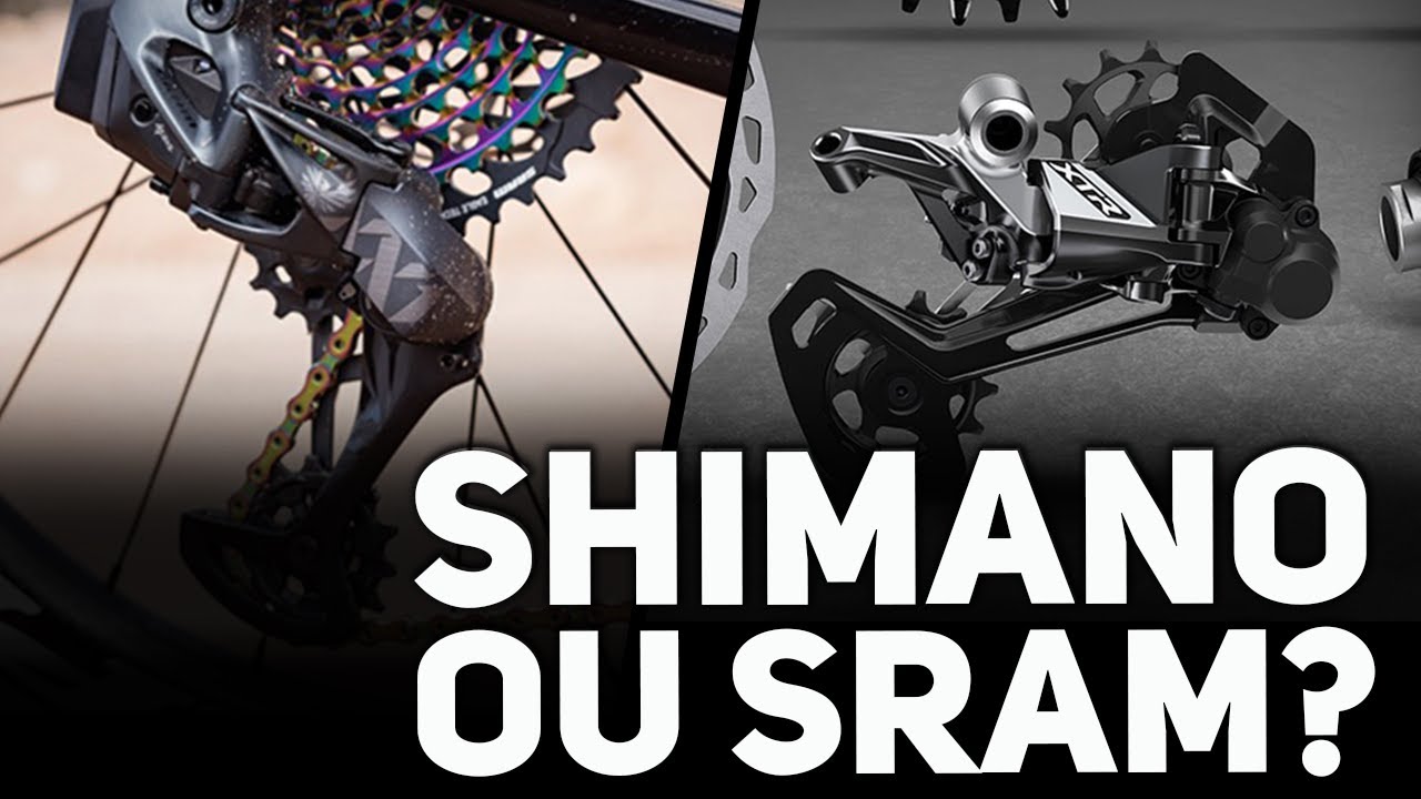 SHIMANO OU SRAM? DIFERENÇAS DE PREÇOS, PESOS E TECNOLOGIA | Canal de Bike