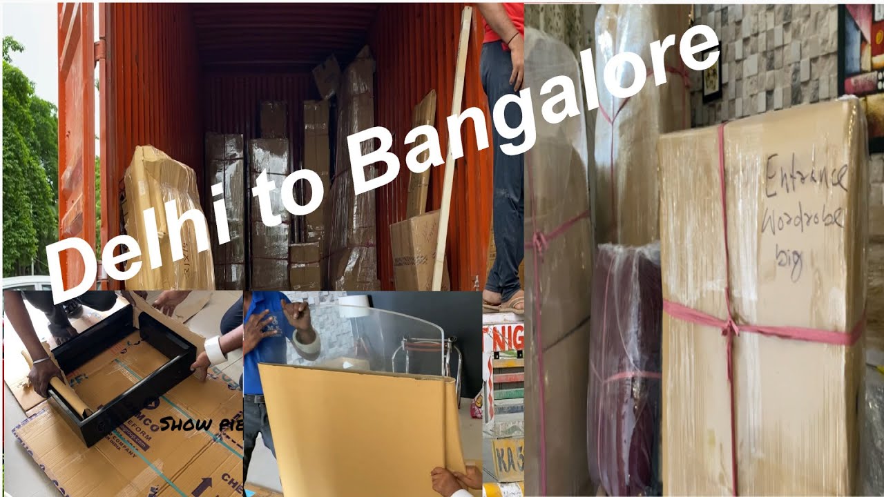 Movers & Packers Review | Shifting from Delhi to Bangalore | Packing & Unpacking household stuffs
