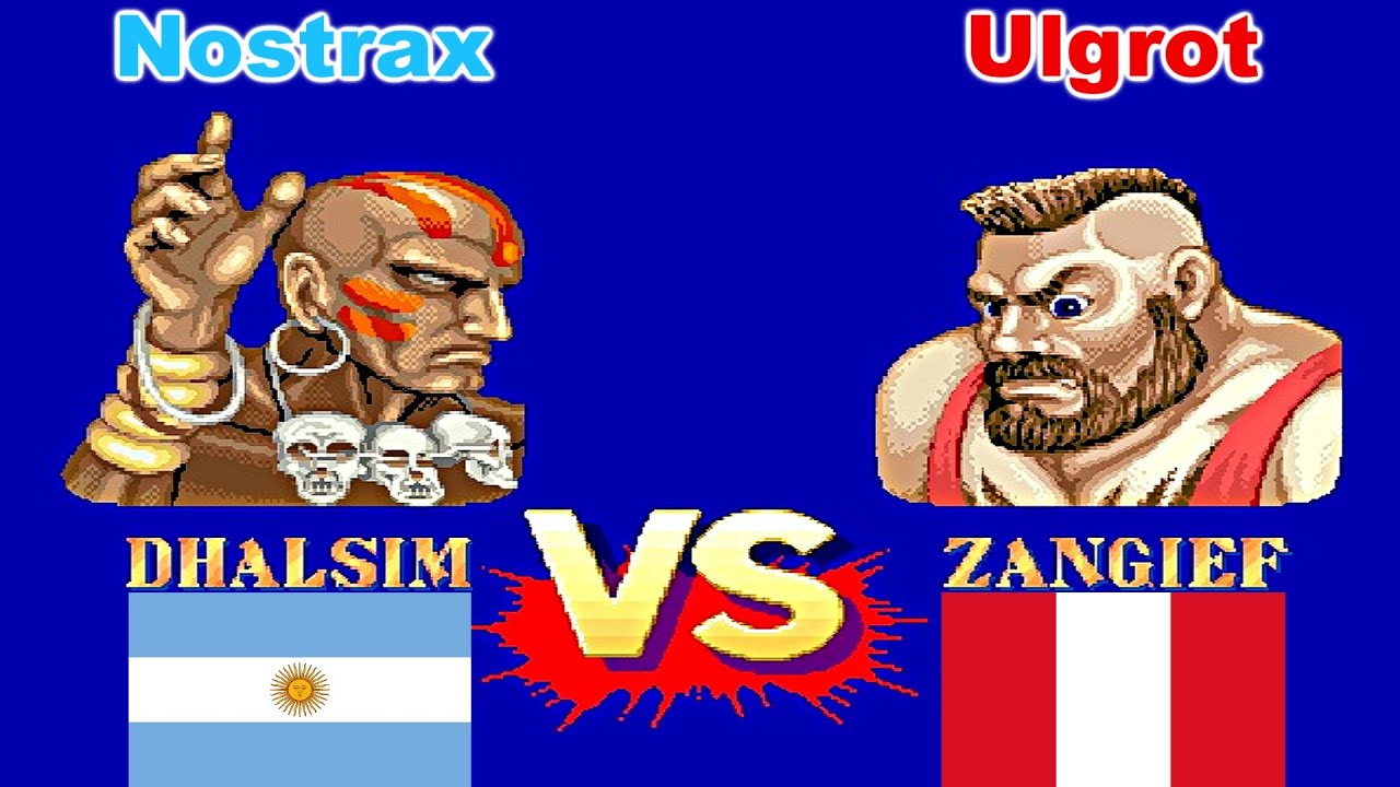 Street Fighter II': Champion Edition - Nostrax vs Ulgrot FT5