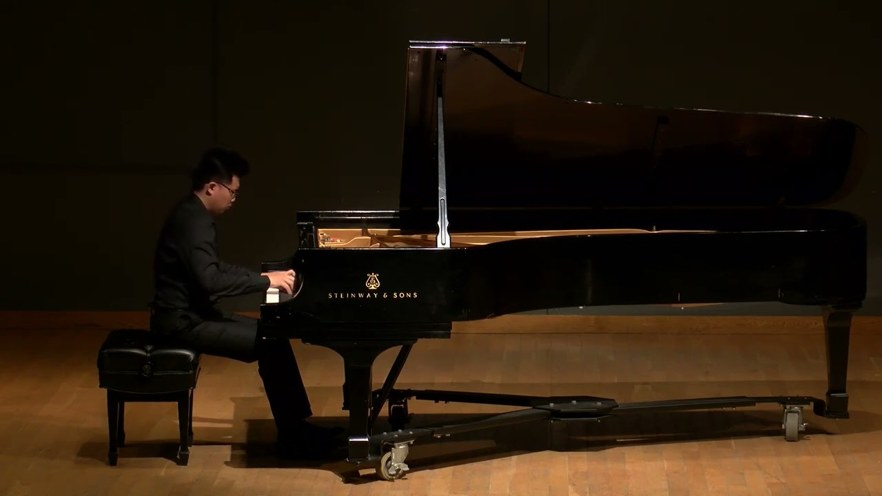 Jiawen Eric Guan performs Beethoven Piano Sonata Op.110 at a recording session