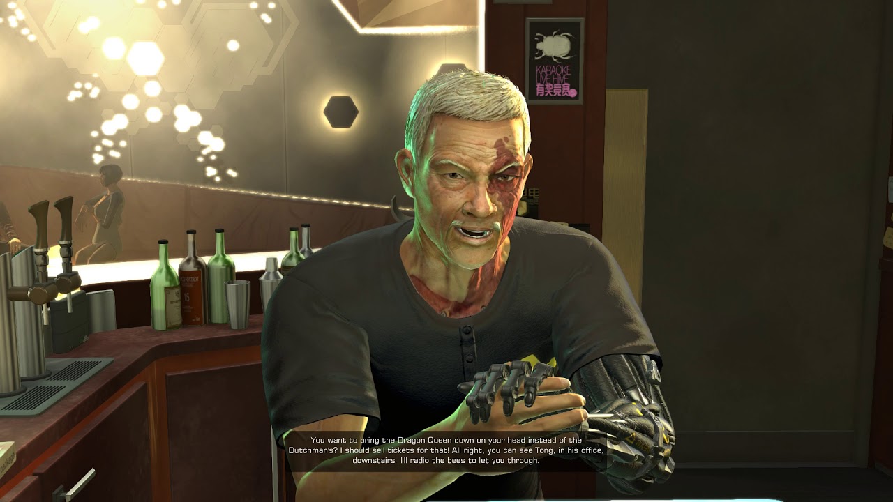 Deus Ex Human Revolution - The Hive, Meet with Tong Walkthrough #13