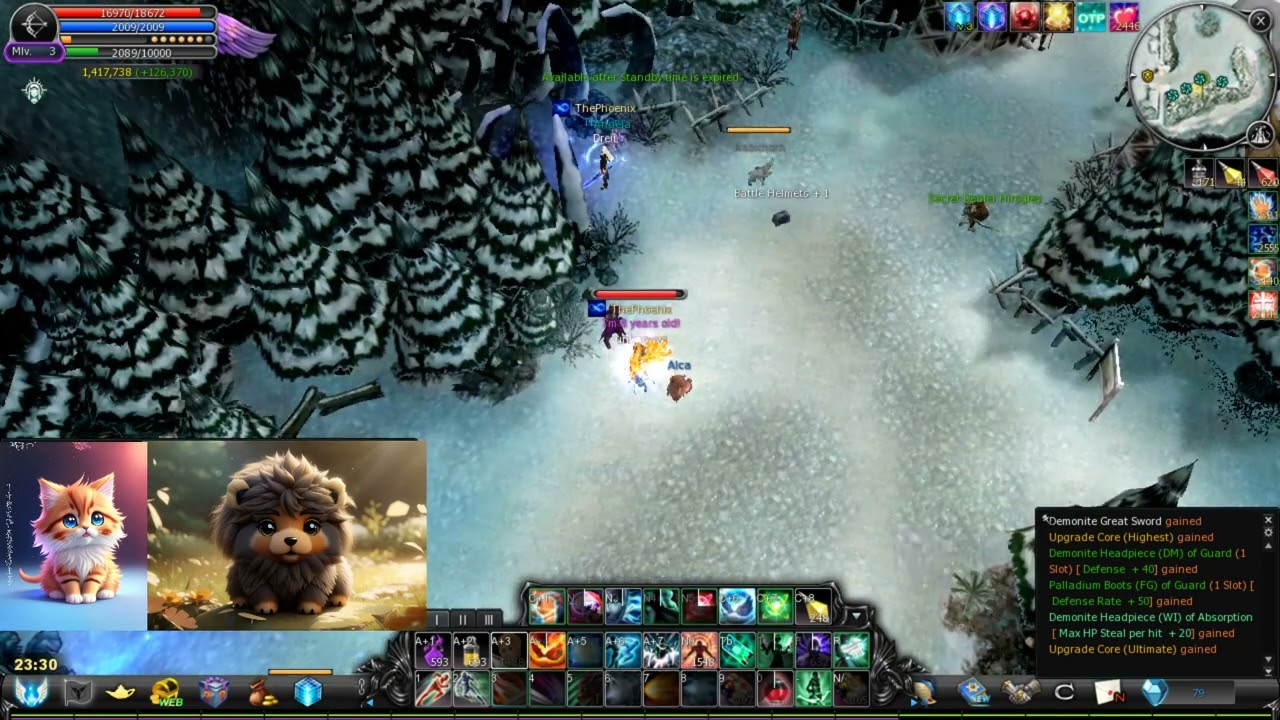 Cabal Online NA game play 2024 Make top 2 Infinite Ordeal War Daily Map