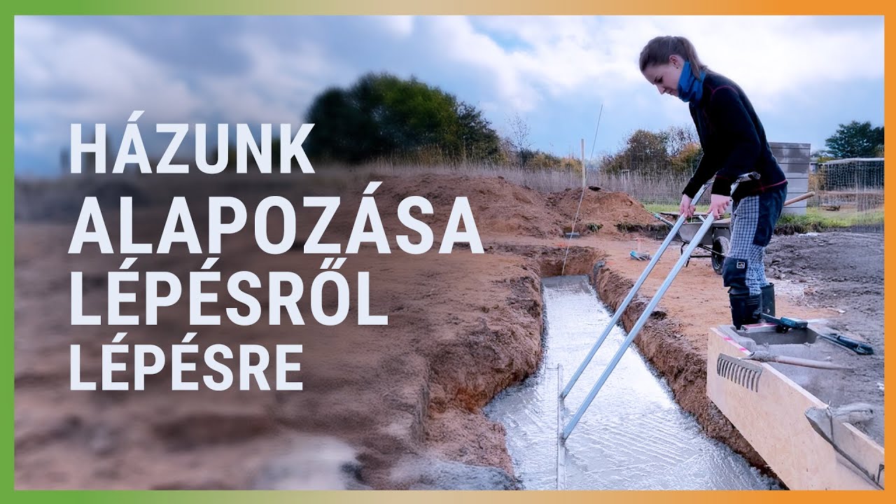 H&aacute;zalap &eacute;p&iacute;t&eacute;se DIY: Betonpumpa akci&oacute;ban!
