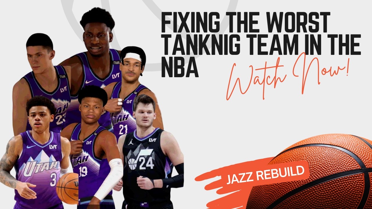ИСПРАВЛЯЕМ ХУДШУЮ КОМАНДУ, КОТОРАЯ ТАНКИРУЕТ В 2K26 #NBA #UTAHJAZZ #2KREBUILD