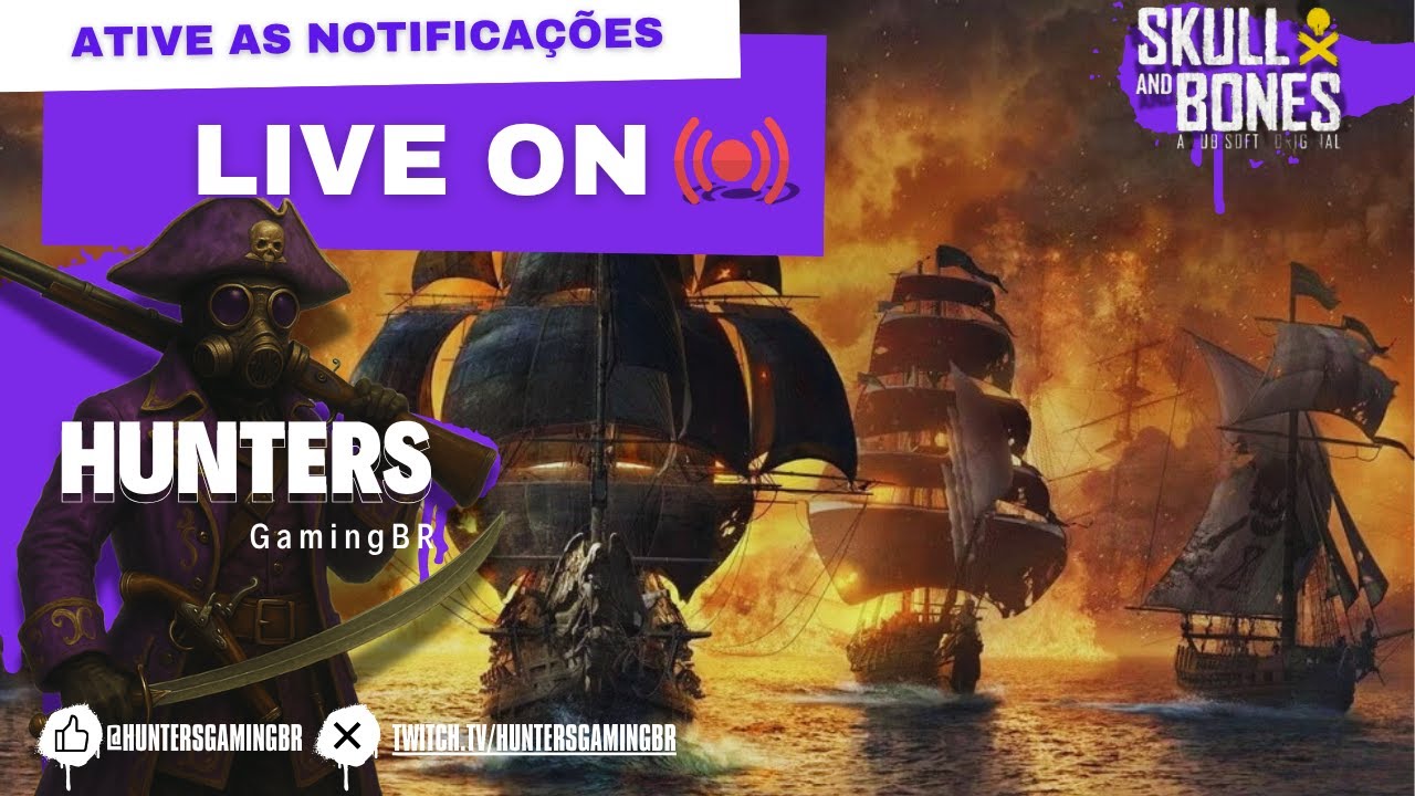 Vamo pra Live Marujos e Marujas [SKull and Bones]