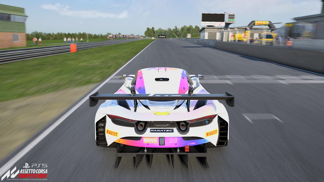 Assetto Corsa Competizione - McLaren 720S GT3 Evo '23 - Snetterton Circuit [4K PS5]