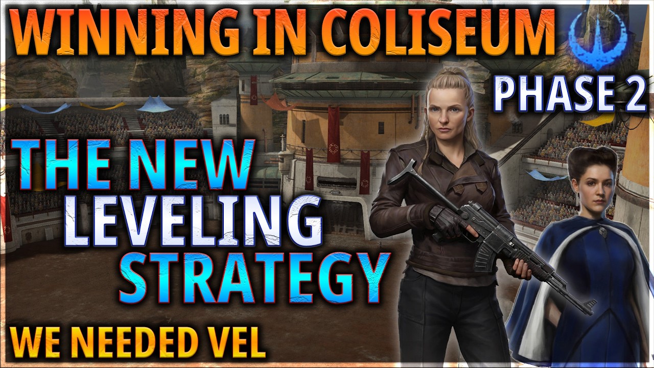 COLISEUM GUIDE - PHASE 2: NEW LEVELING STRATEGY, YAY!! (w/ timestamps!) | Andor Era