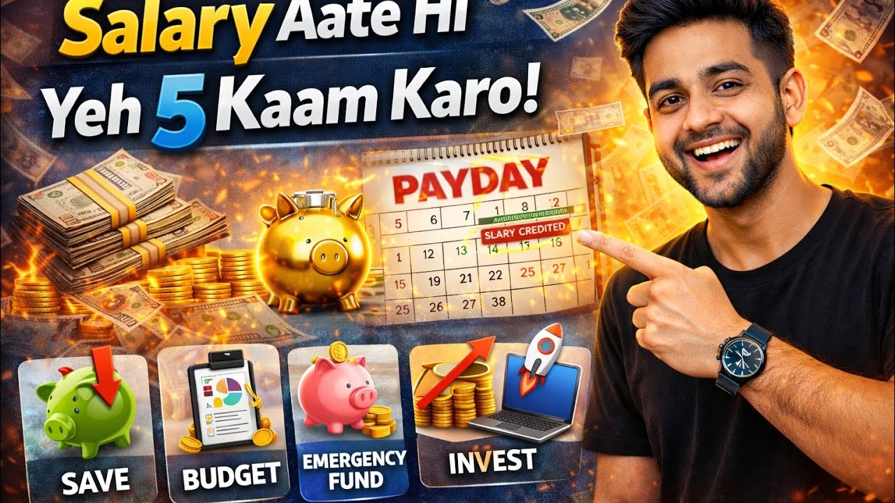 Salary आते ही ये 5 काम जरूर करो | Smart Money Management Tips
