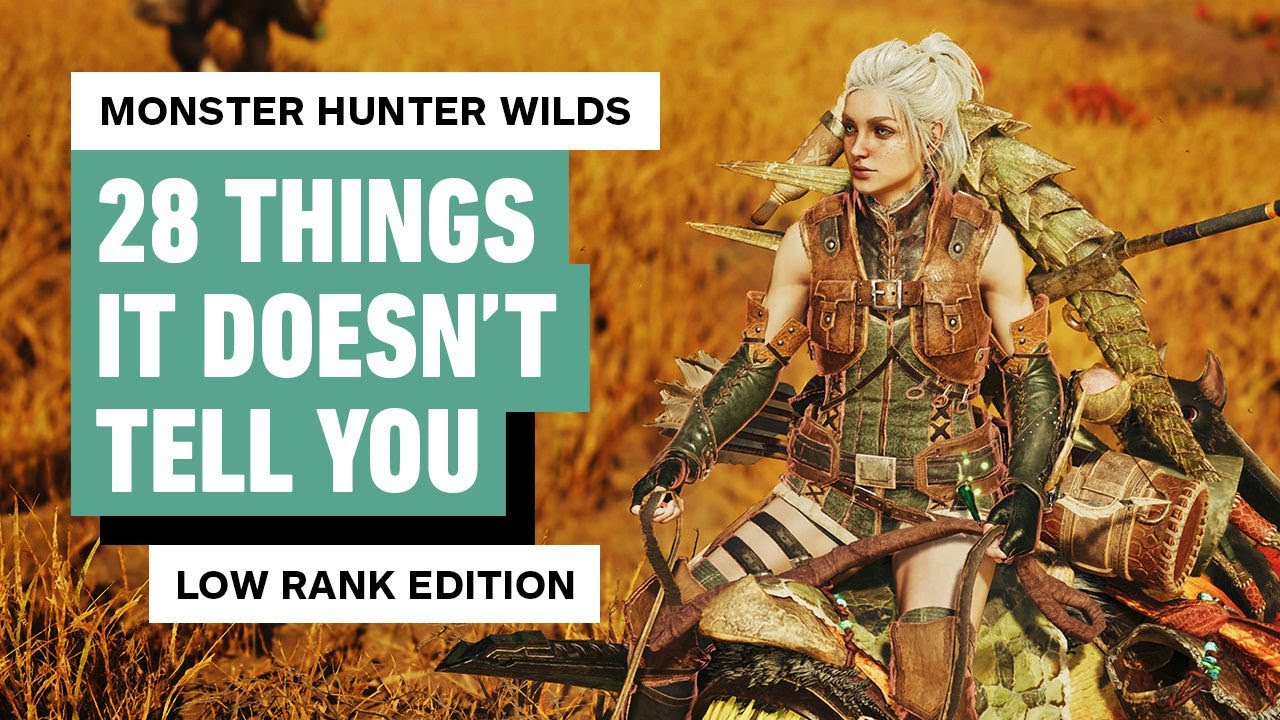 Monster Hunter Wilds: 28 Things It DOESN'T Tell You