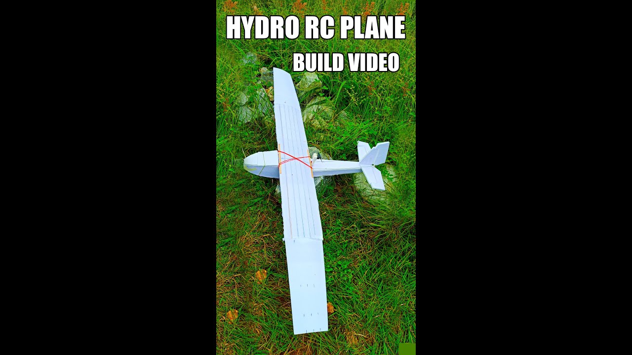 Hydro RC plane build     #shorts #Hydrorcplane #slowflyrcplane #slowfly #rcplane