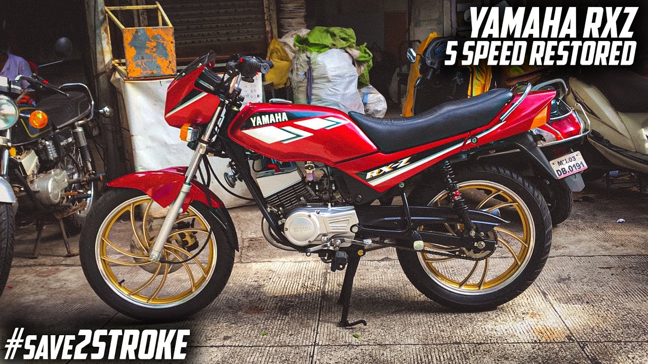 THE Yamaha RXZ 5 Speed IS FULLY READY AND RESTORED | SpeedyLio 🔥