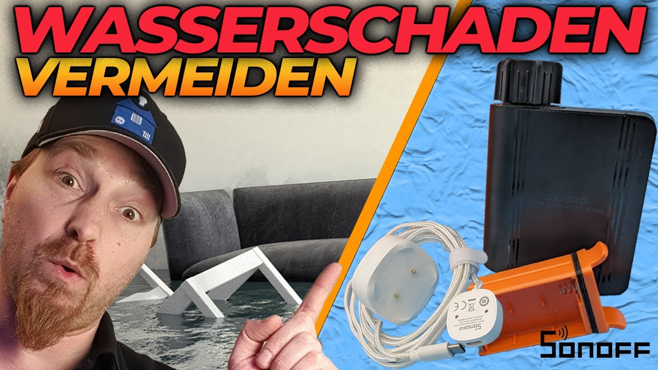 Smartes SONOFF Zigbee Wasser-Ventil und Sensor