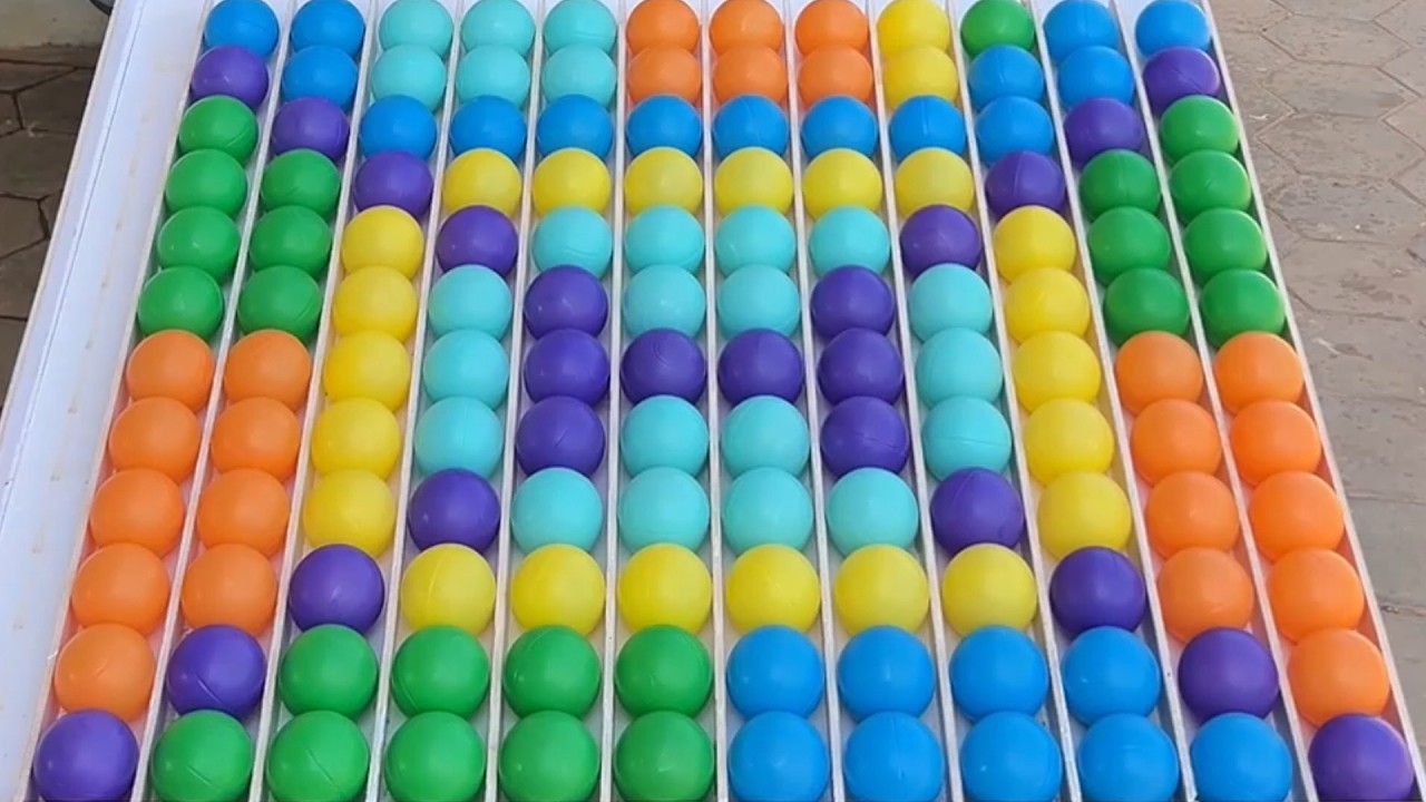 Color Balls Puzzle – Quick Speed Sorting Challenge