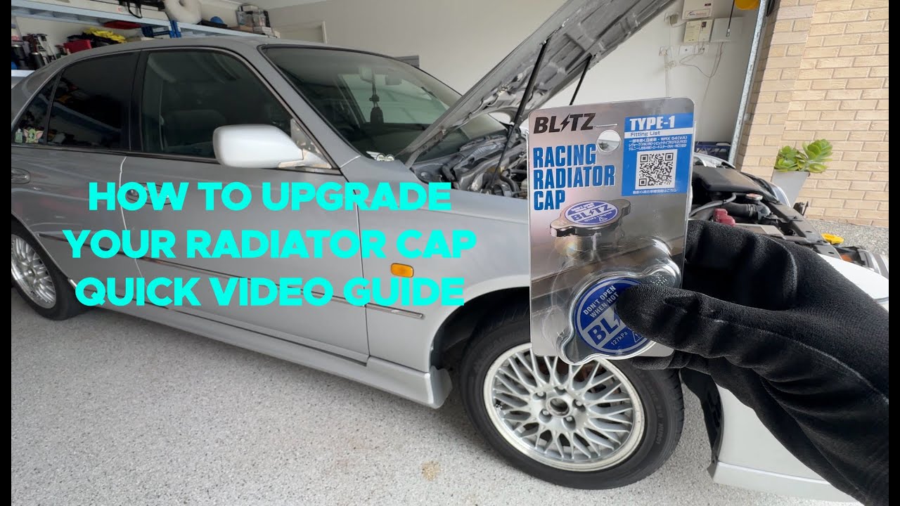 How to Replace & Upgrade a Radiator Cap | Nissan Cima Y33 (JDM)