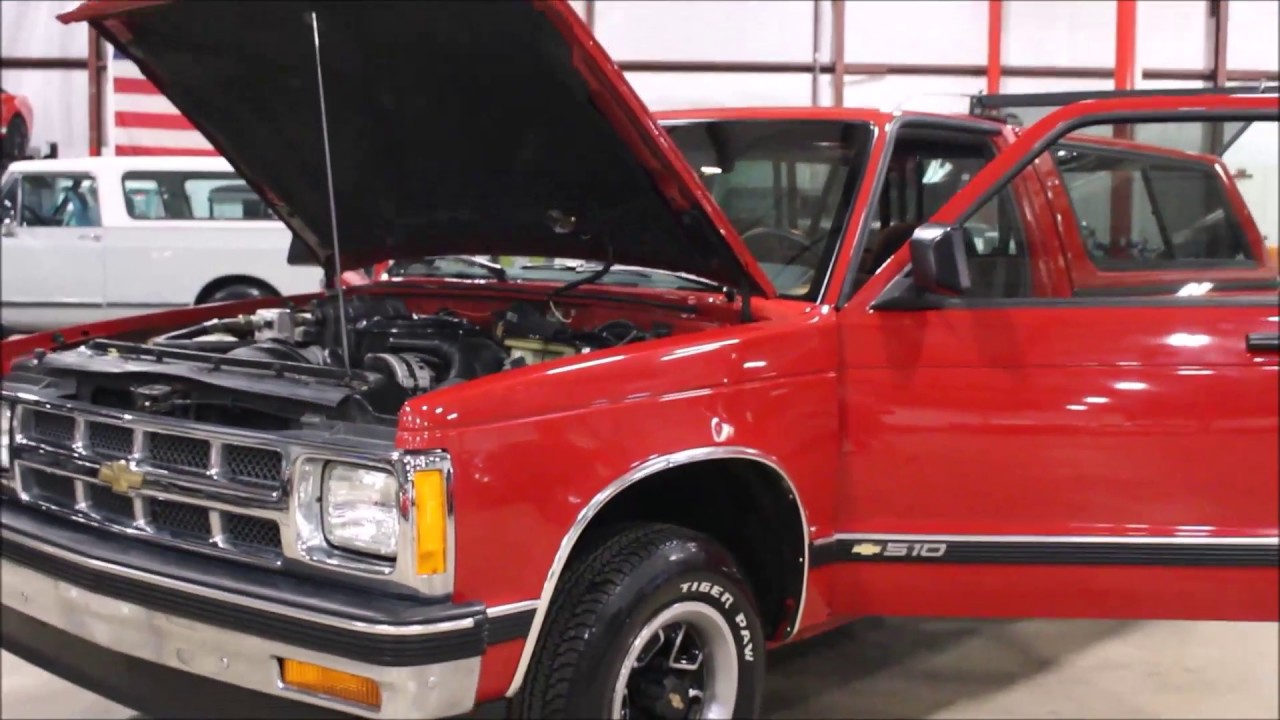 1993 Chevy S10 Red