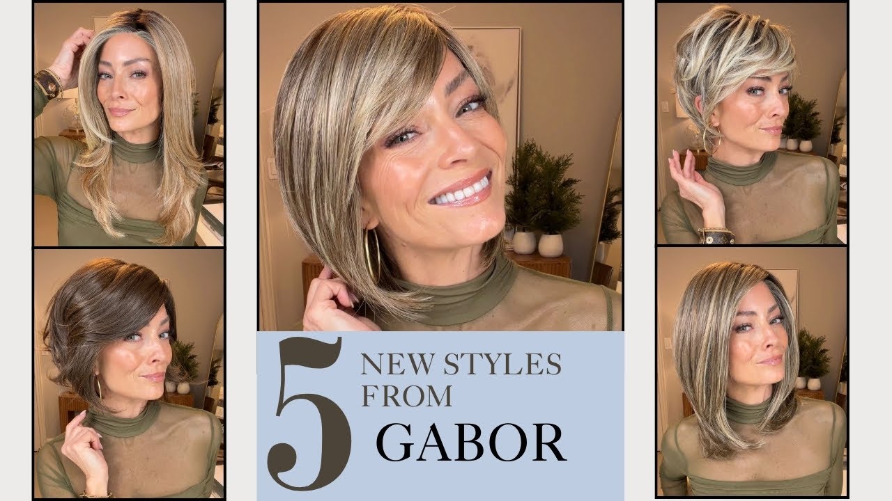 5 New Gabor Wigs Try-On + Review | WigsByPattisPearls.com