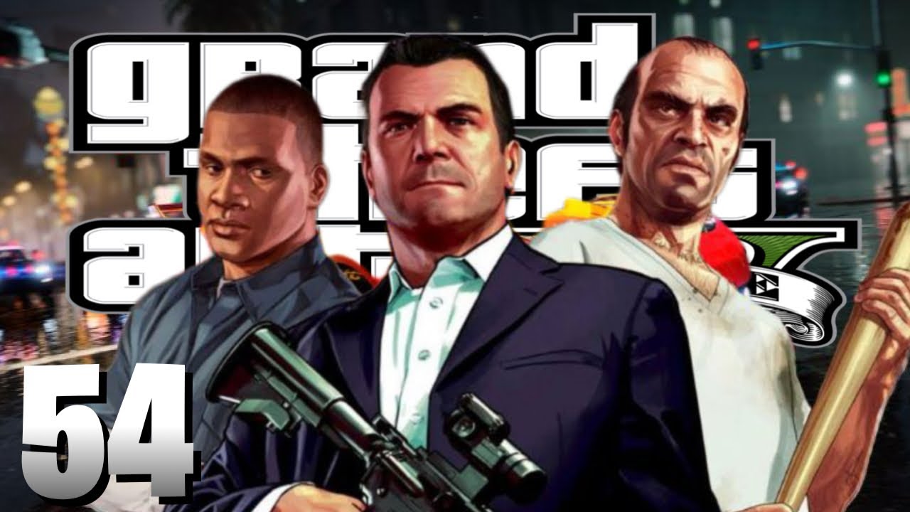 Геймплей Grand Theft Auto 5: Миссия 54 - Баллада о Рокко [Без комментариев]