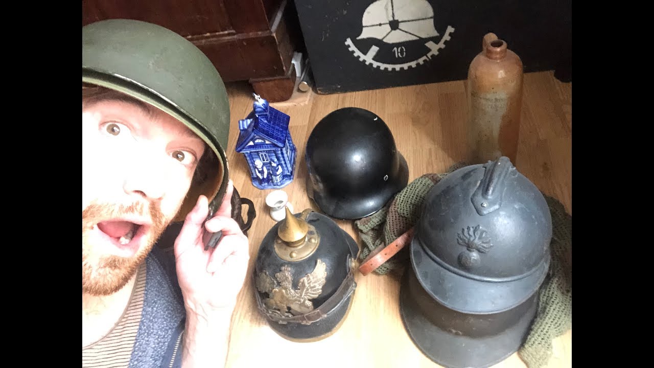 EXTREME LIVE BROCANTE PARIS + CASQUES MILITARIA
