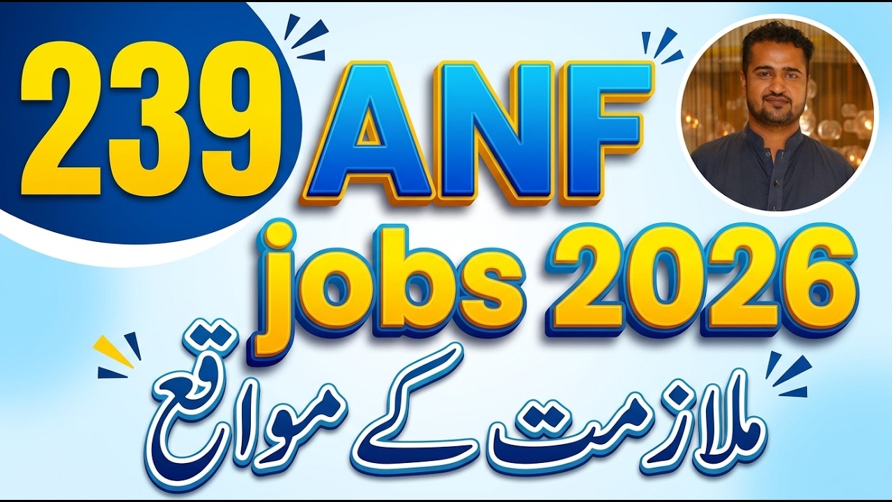 239 ANF Jobs 2026 | ASI, Sub Inspector| Anti Narcotics Force Jobs 2026 | How to prepare ANF