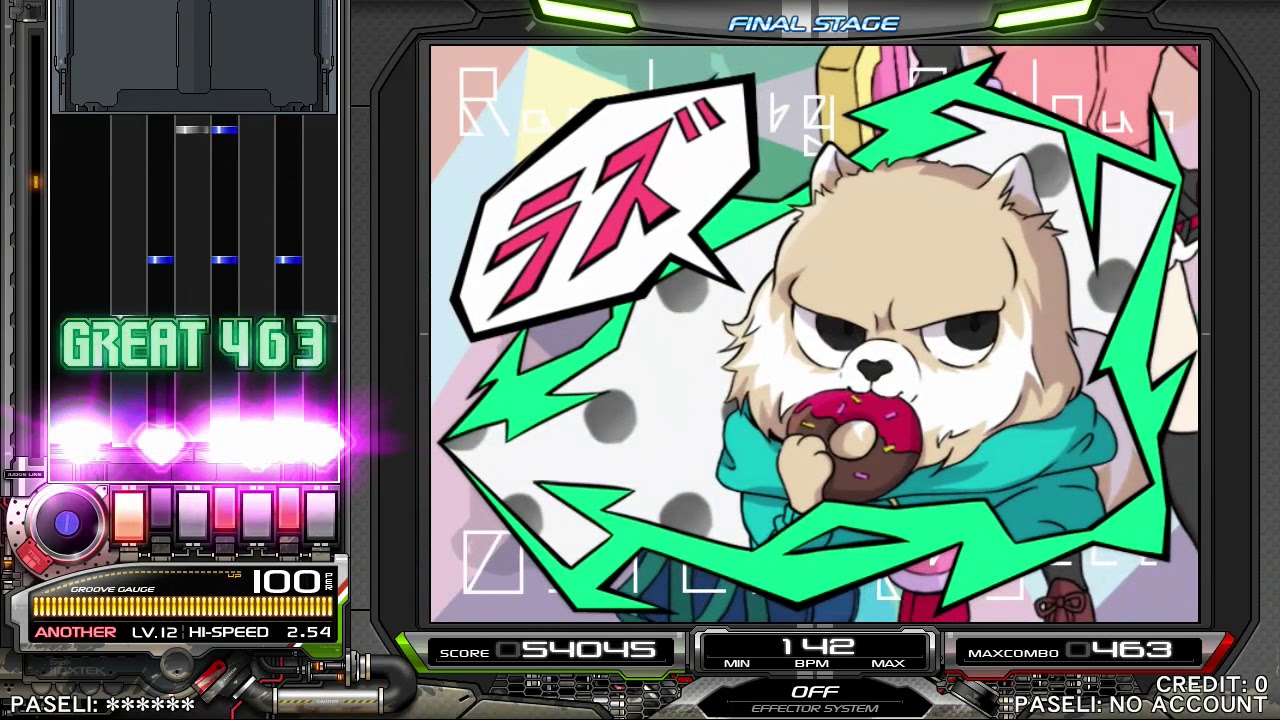 beatmania IIDX 25 CANNON BALLERS Raspberry Railgun SPA 正規
