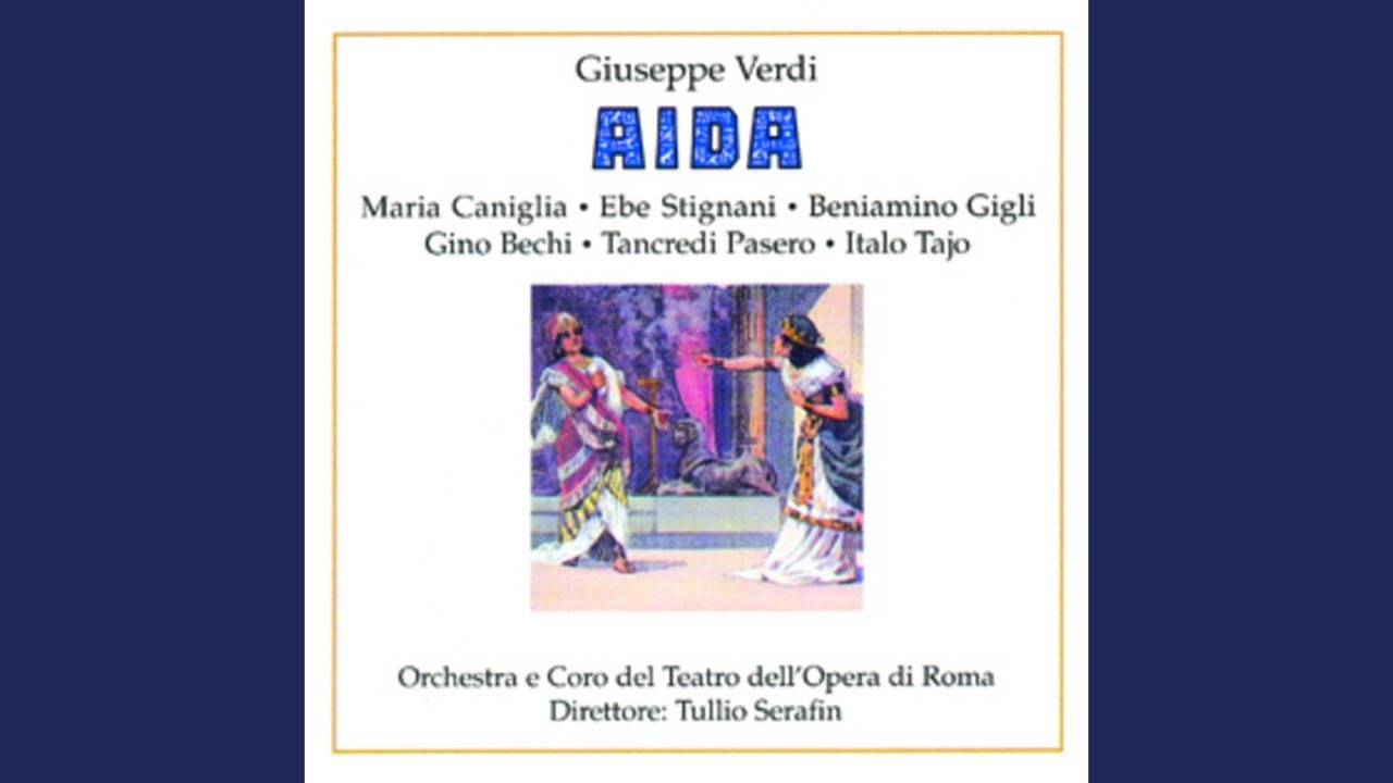 O terra addio, addio valle di pianti (Aida)