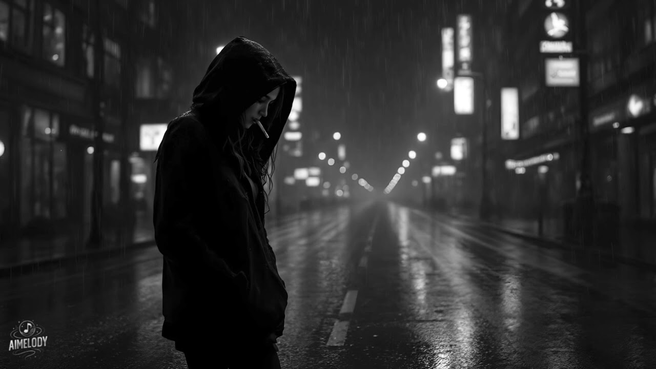 AiMelody – Into the Desolate Night 🌧️ | Deep Atmospheric Deep House