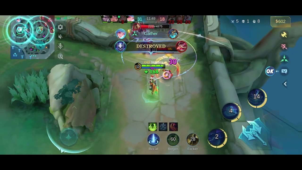 mobile of legends gameplay eudora