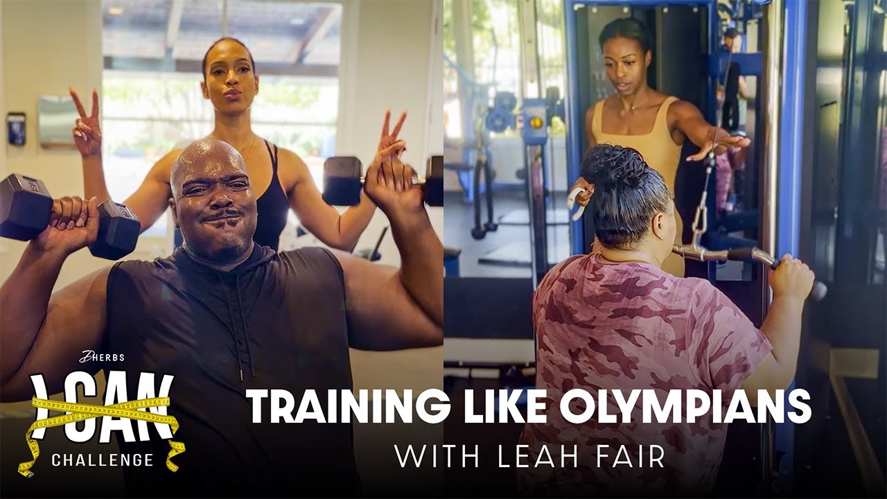 BIGG JAH AND ONYIKA MEET THEIR NEW TRAINER LEAH FAIR #ICAN | EPISODE 3 #dherbs