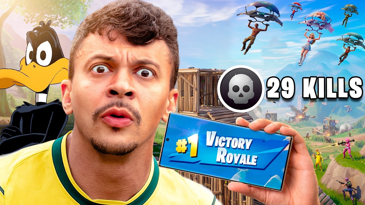 BATI MEU RECORD DE KILLS DE NOVO? SERA????  😱 (cocielo no fortnite)