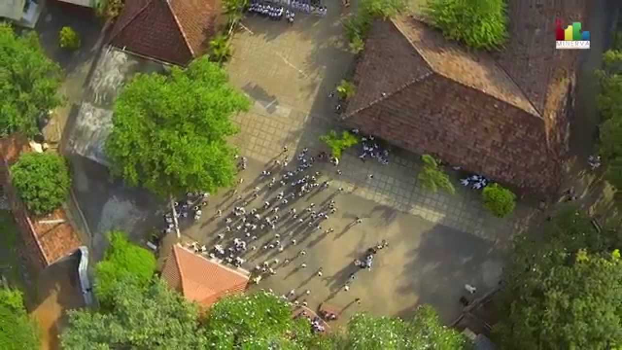 Dharmapala Vidyalaya Pannipitiya - A Bird's eye View
