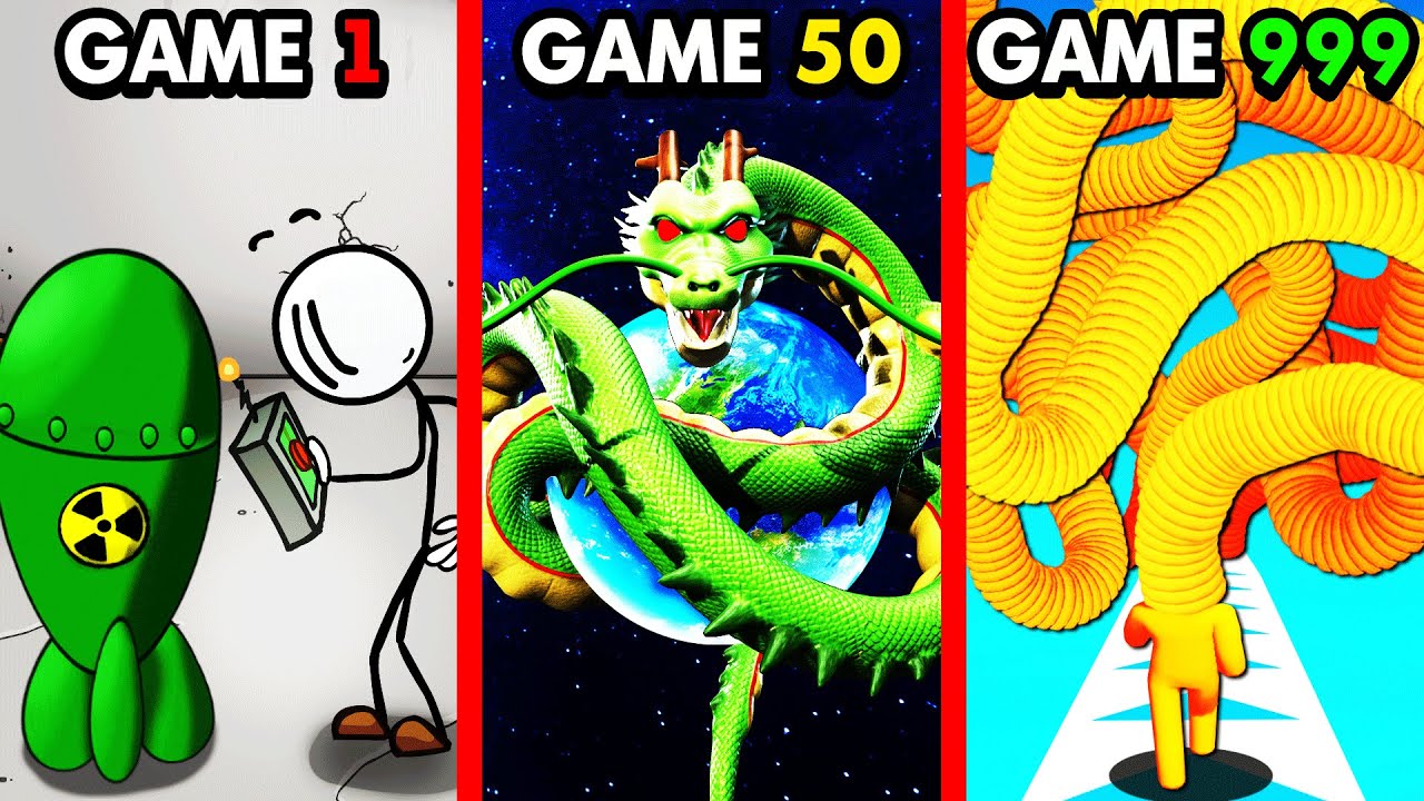 Playing The BEST MOBILE GAMES (Movie)