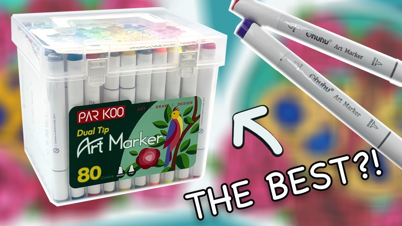 BETTER THAN OHUHU!? | Parkoo Alcohol Marker Test, Review and Comparison | Let's Chat