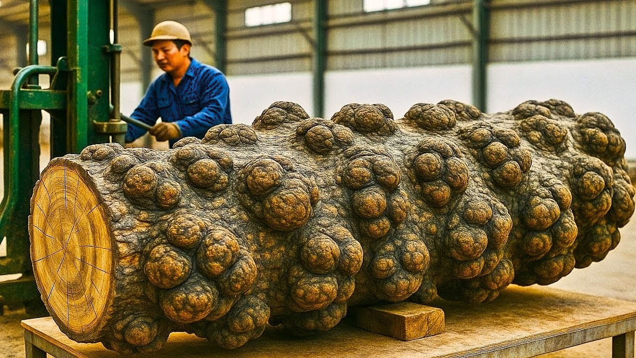 Going All In with Wood & Soul: A True Masterpiece - The Luxurious Epoxy Table with Geometric Design!