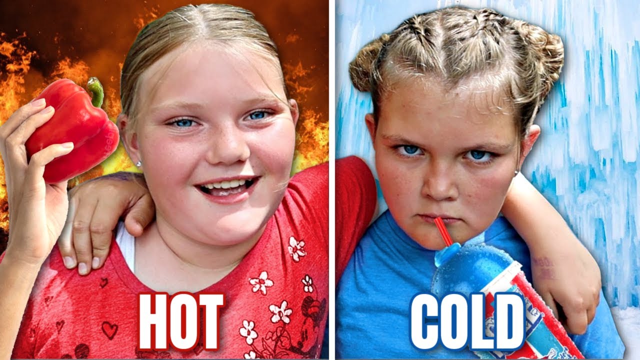 HOT vs COLD Hide and Seek!