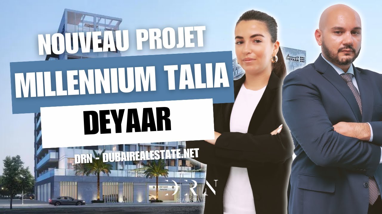 Investissement locatif | Millennium Talia à Al Furjan Deyaar  | DRN Dubairealestate.net