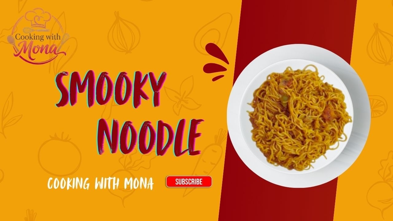 Smoky Roasted Tomato Noodles|Spicy Noodles| One-Pot Meal| Desi Smoky Noodles|