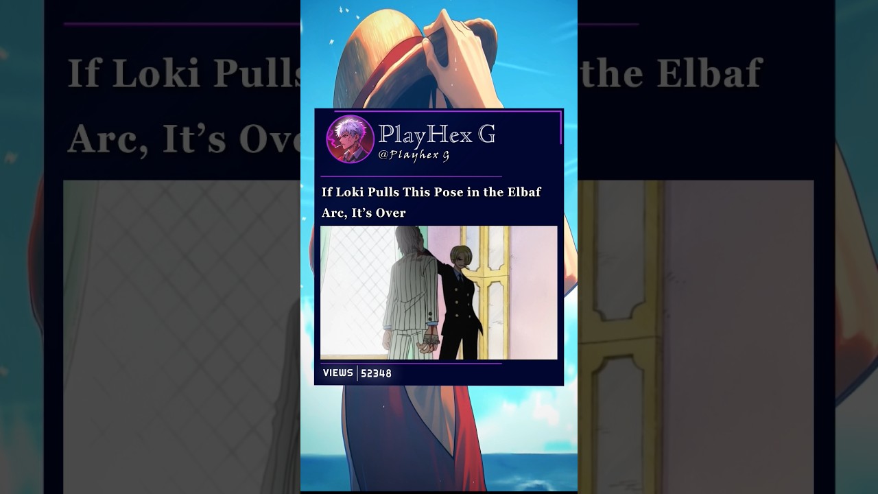 If Loki Pulls This Pose in the Elbaf Arc, It&rsquo;s Over #onepiece #loki #luffy #zoro #sanji #franky