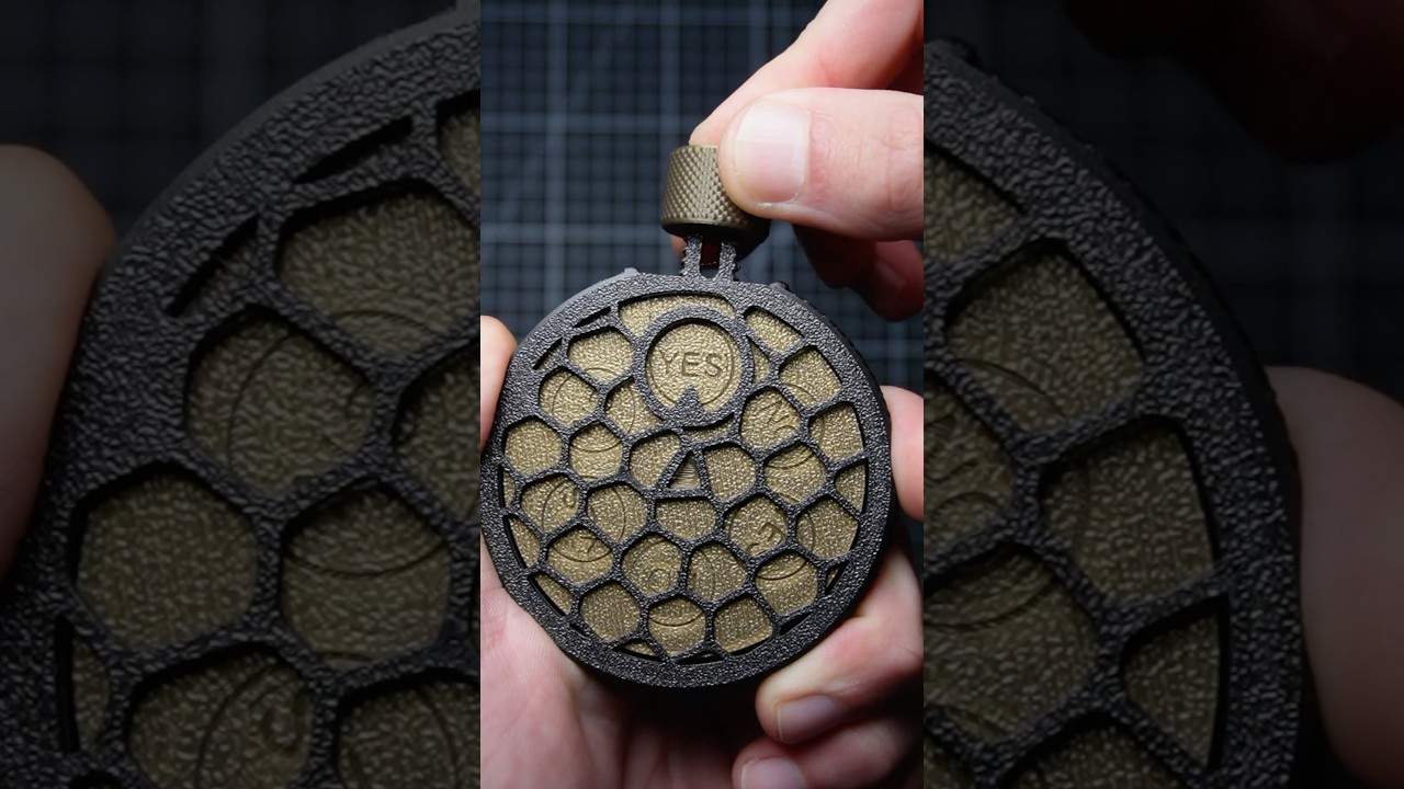 3D printed Yes or No Decision spinner