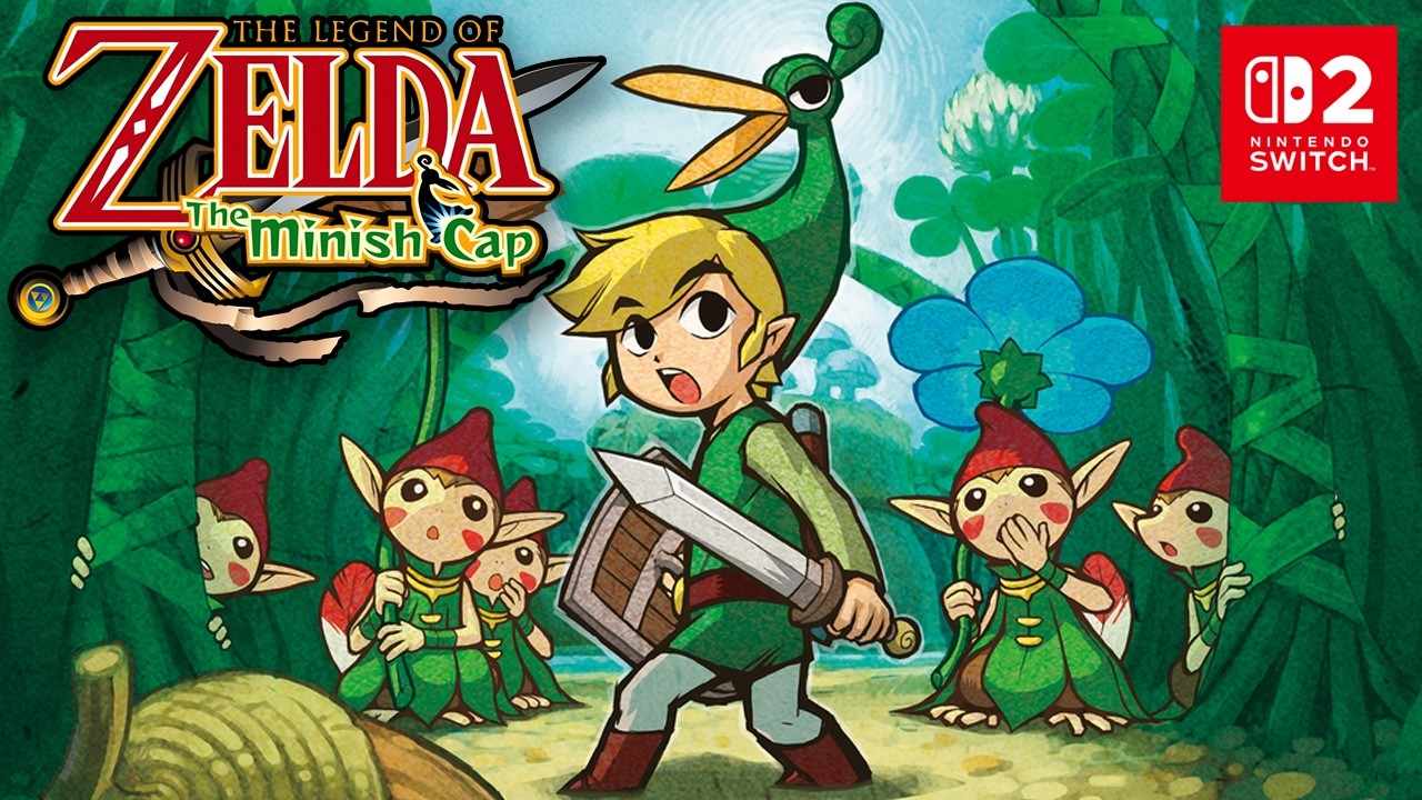 Zelda: The Minish Cap - Full Game 100% (Switch 2 4K)