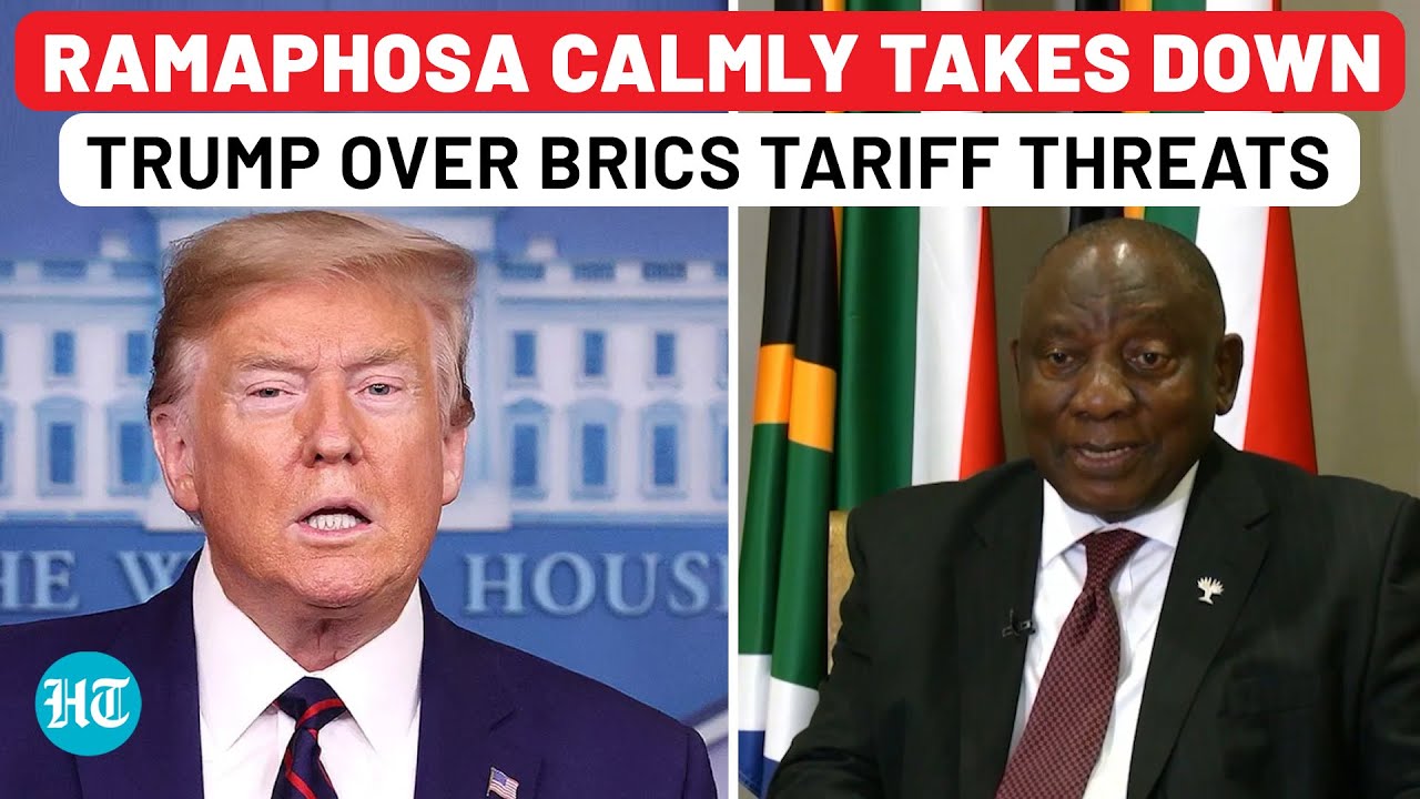 After White House Clash, Ramaphosa Calmly Takes Down Trump On BRICS Tariff Threats: ‘Respect That…’