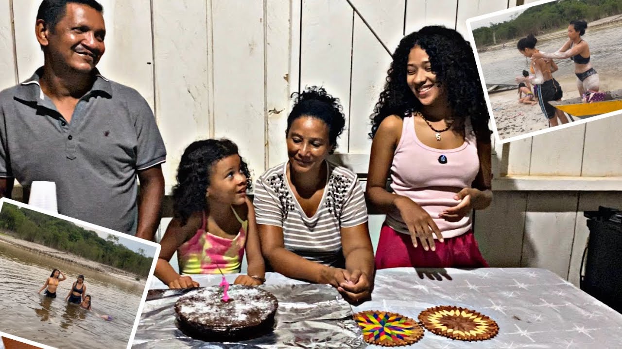 UM DIA NA PRAIA E COMEMORANDO O ANIVERSÁRIO DA NOSSA IRMÃ!🥳/ AMAZONAS