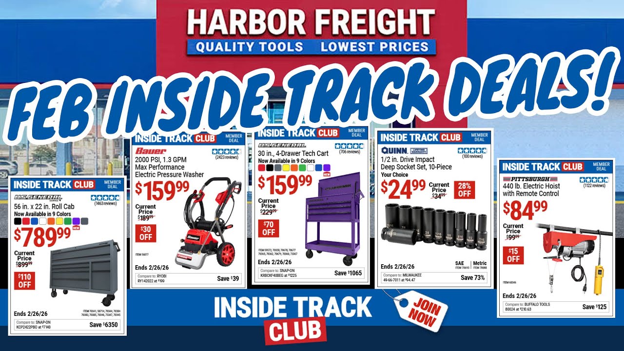 These Harbor Freight February Deals Are Insane!